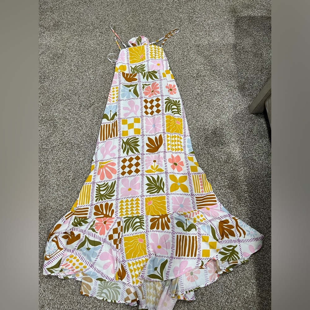 Anthropologie maxi dress